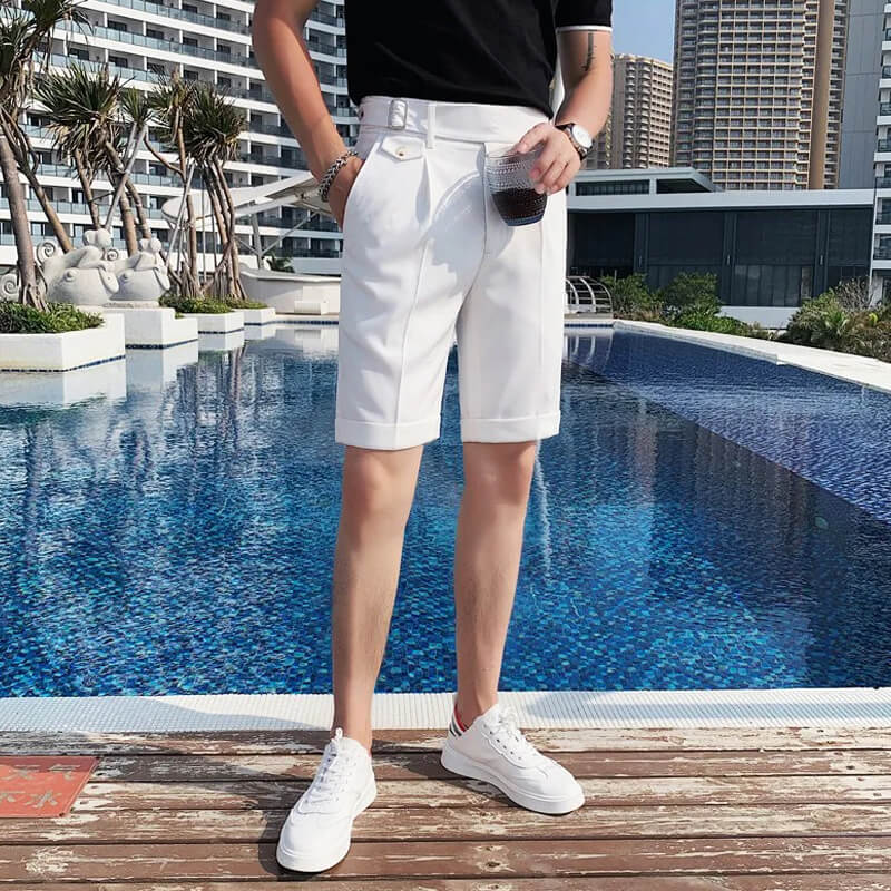 Sav II Pleated Shorts