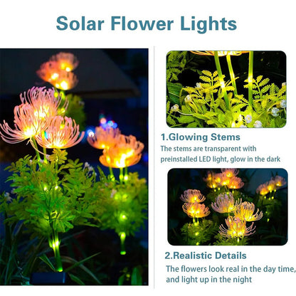 SunBlossom LED Solar Garden Floral Lights