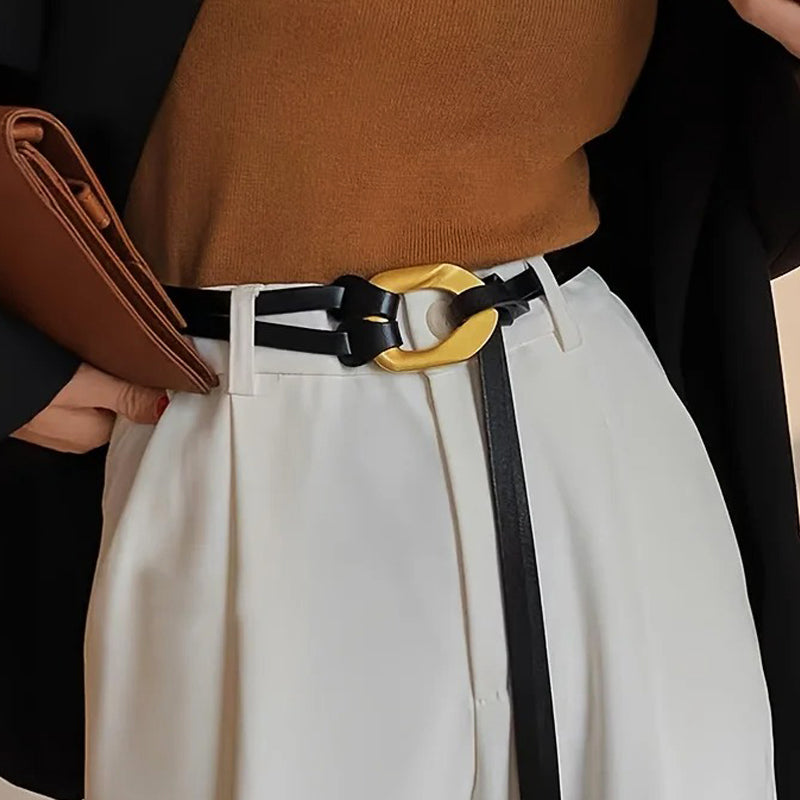 Hartley Leather Knot Belt