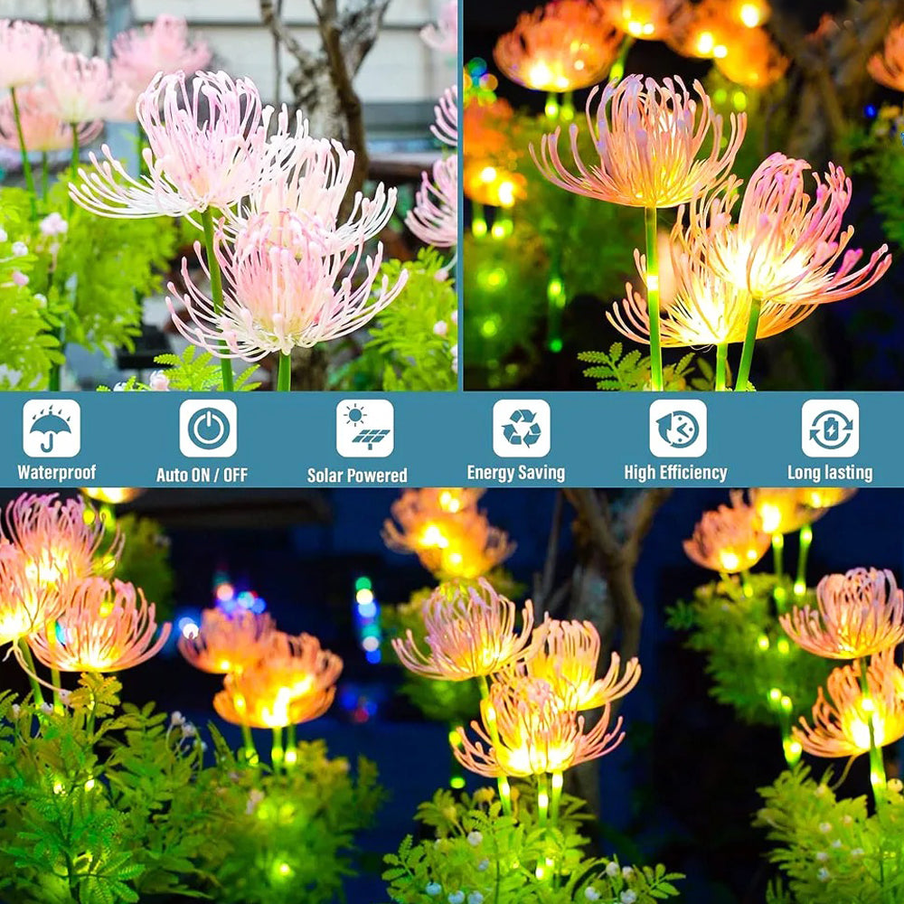 SunBlossom LED Solar Garden Floral Lights