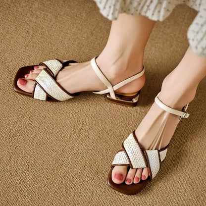 Kohen Low Heel Sandal