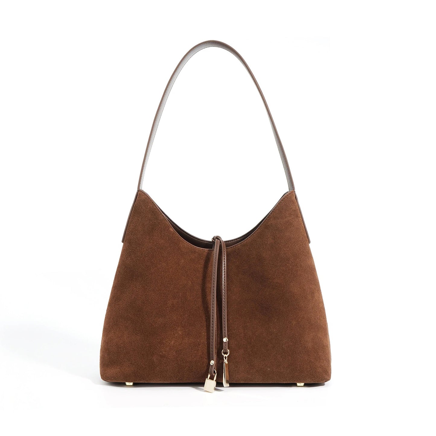 Olivere Leather Suede Hobo Bag