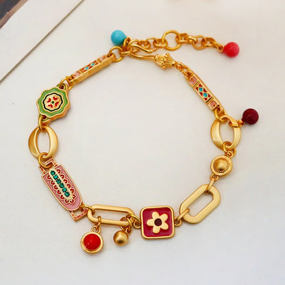 Titkos Enamel Chain Bracelet