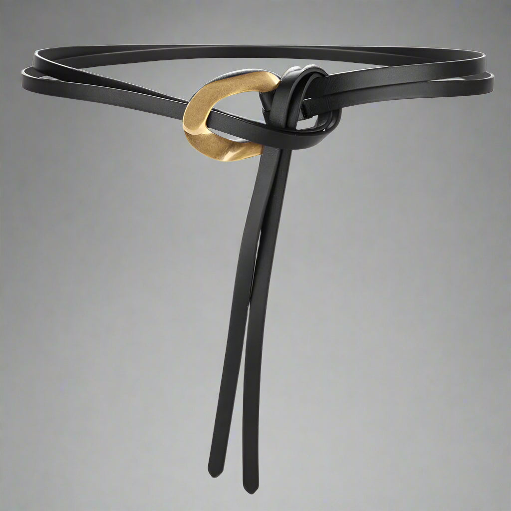 Hartley Leather Knot Belt