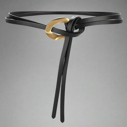 Hartley Leather Knot Belt