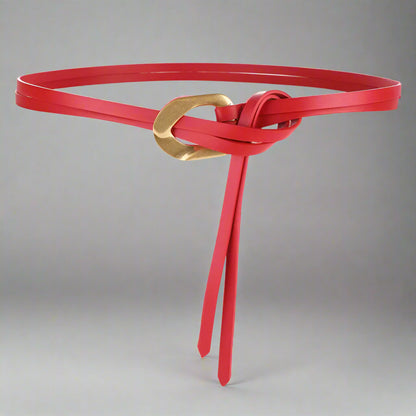 Hartley Leather Knot Belt
