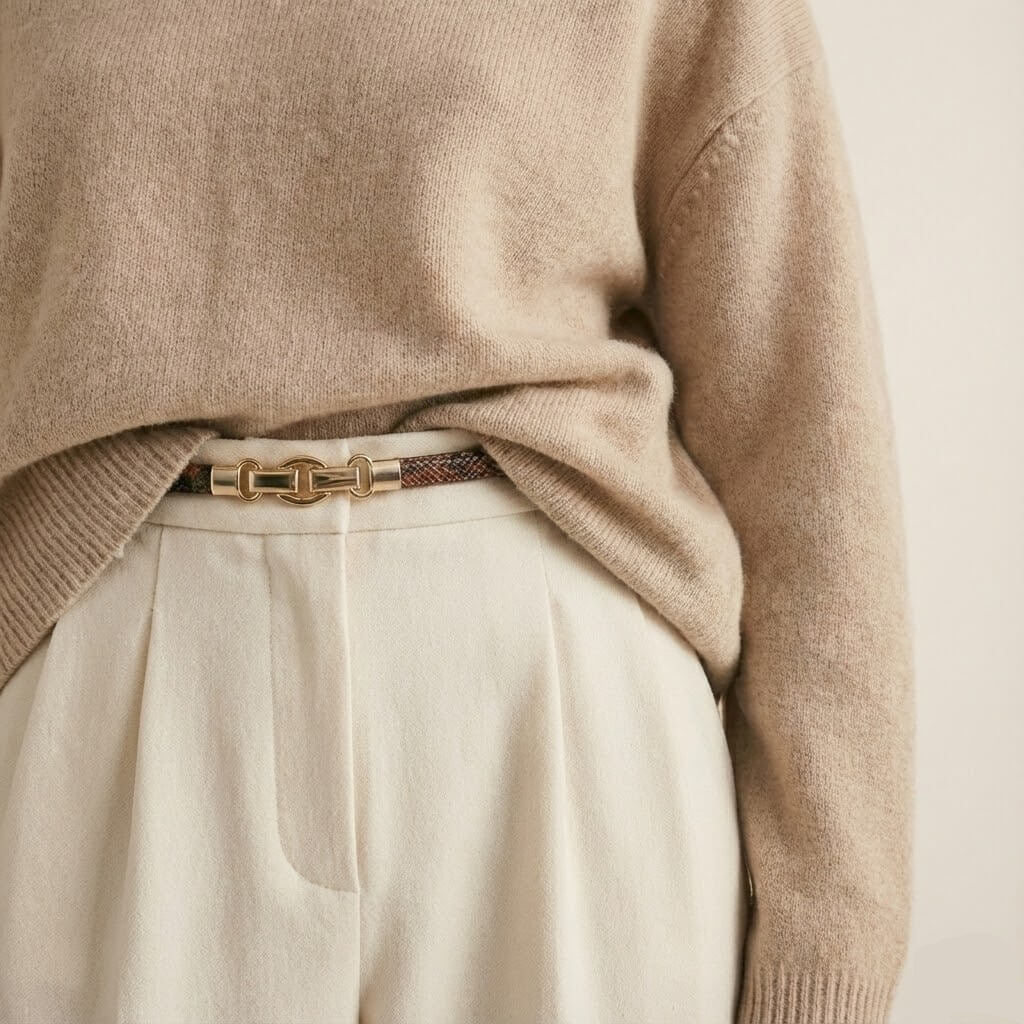 The Maison Soft Wide-Leg Flannel Pant