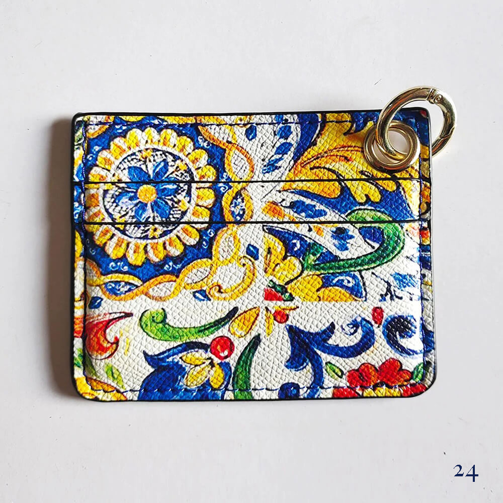 Livaro Design Card Holder With Key Ring