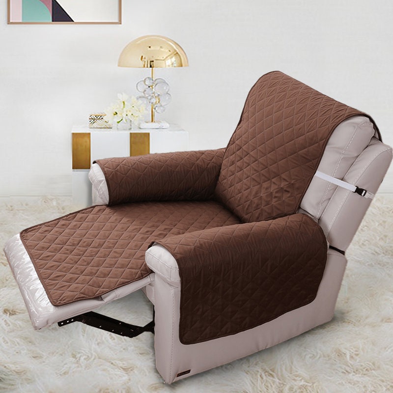 7 COLORS / Quilted Armchair Recliner Cover Couch Protector Sofa Throw For Couches Sectional Slipcover