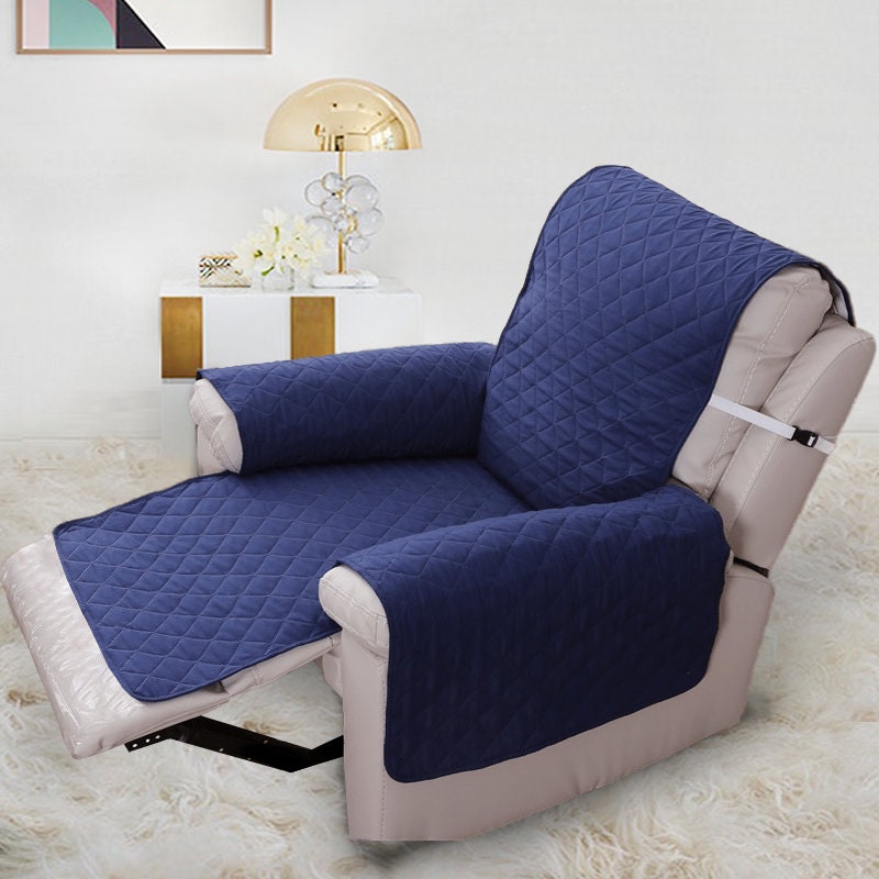 7 COLORS / Quilted Armchair Recliner Cover Couch Protector Sofa Throw For Couches Sectional Slipcover